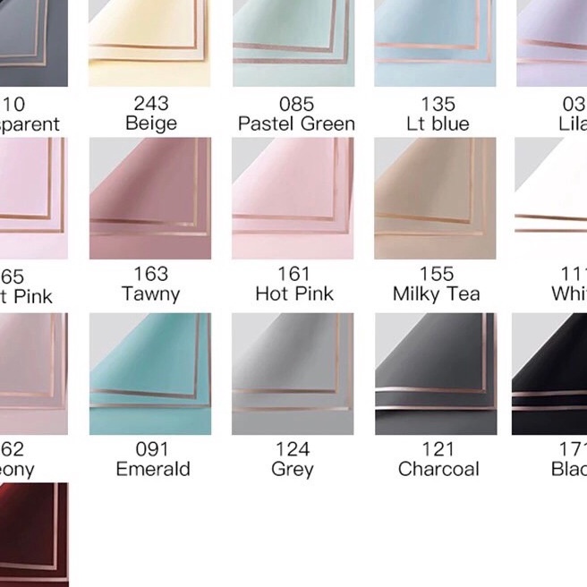 

FG2 2 LEMBAR Kertas Cellophane Buket Bunga Gold Line 1 PACK Flower Wrapping Paper Celophane Chellophane Murah untuk Snack Uang