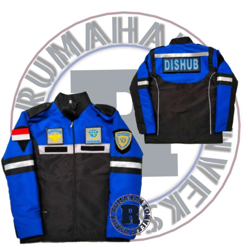 jaket dishub terbaru / jaket dishub / jaket motor dishub / jaket lapangan dishub