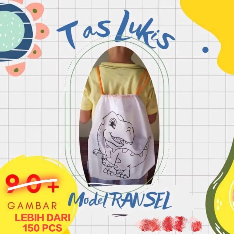 

ganeca tas lukis model ransel