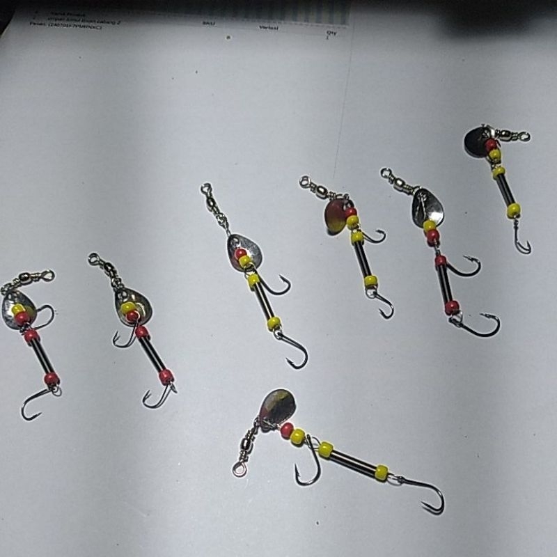 fishing lure mini casting nila devil tawes...