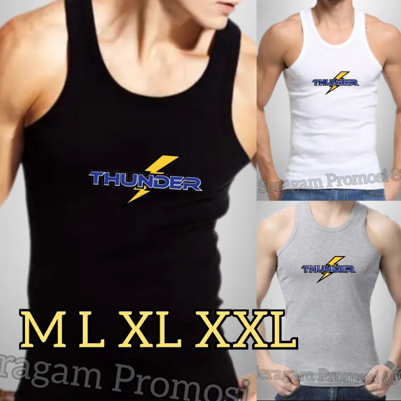 Singlet Pria Motif Sablon M L XL XXL / Singlet Gym pria / Baju Singlet Tanpa Lengan / Pakaian Dalam 