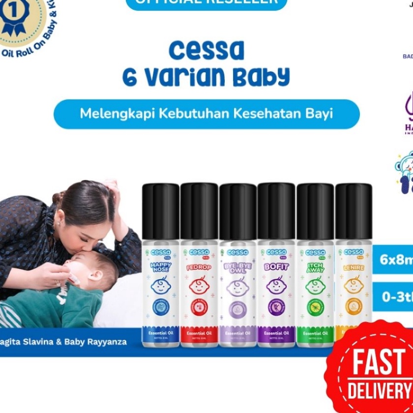 

FG2 Cessa Baby EssentiaL oiL Cessa Cough Flu Cessa Fever drop READY MANADO MURAH ORIGINAL