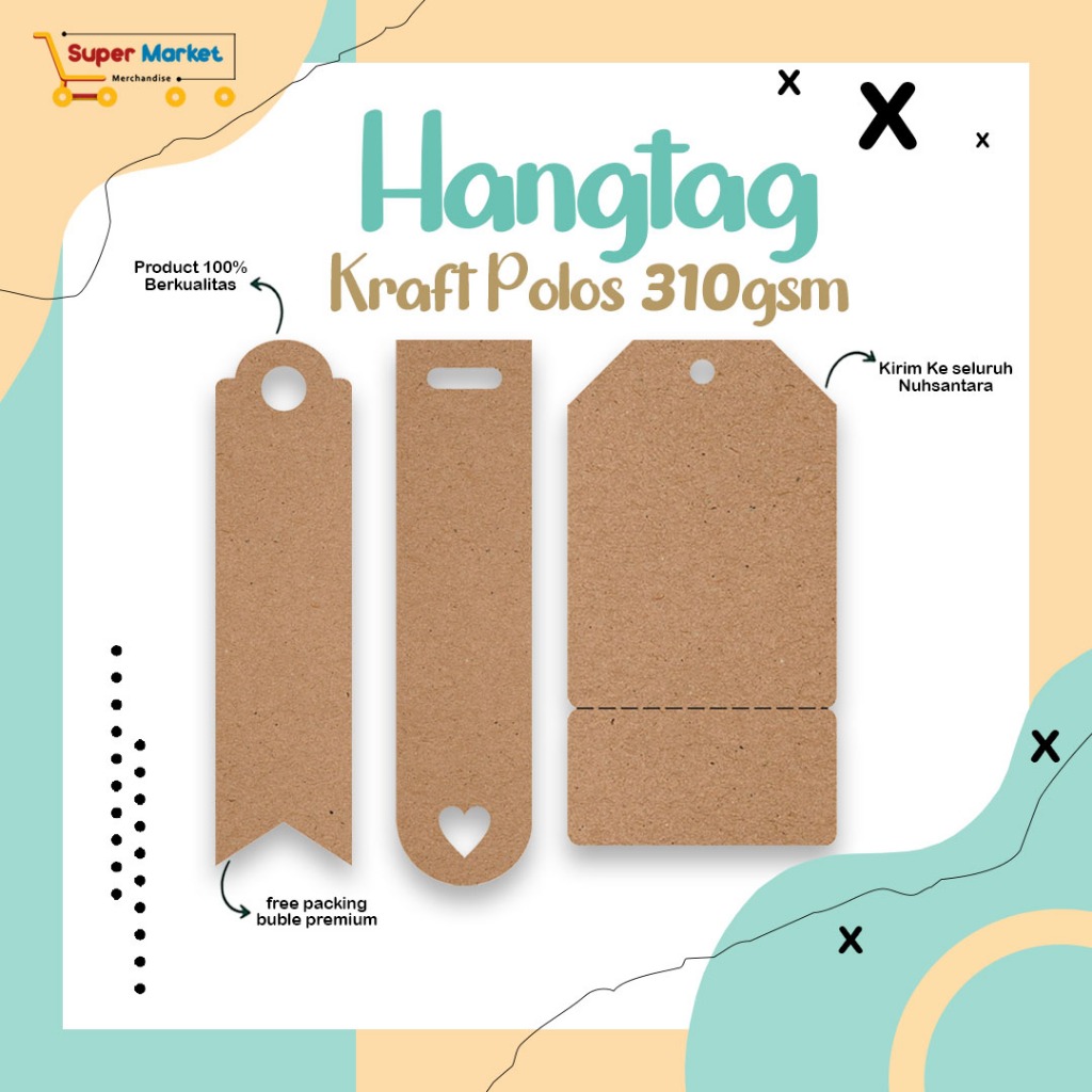 

HANGTAG COKLAT POLOS TEBAL MURAH / HANG TAG POLOS MURAH BAHAN KRAFT / HANTAG LABEL BAJU