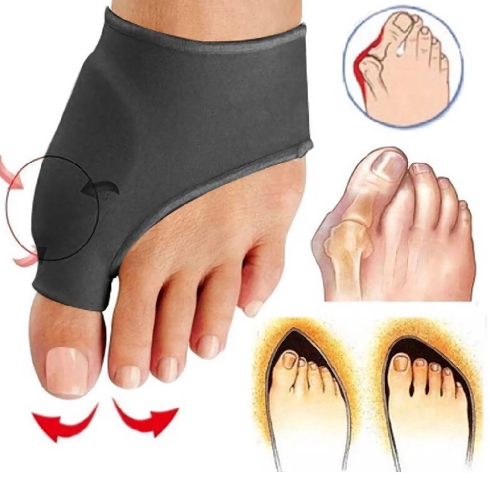 ORIGINAL APEN 2pcs Pelurus Jempol Kaki Hallux Valgus Bunion Corrector Sleeve  GE148