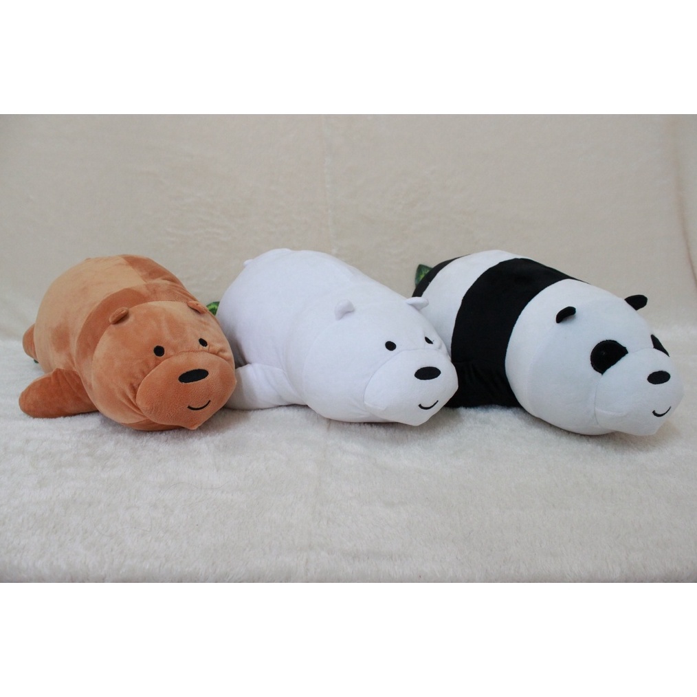 BIG SALE Boneka Bear Tidur Lying PandaFriends Ukuran M Lying Panda