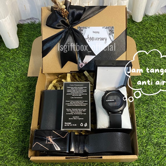 

Wah JAM ANTI AIRHAMPERS COWOK EDISI FULL BLACK HARD BOX PREMIUM