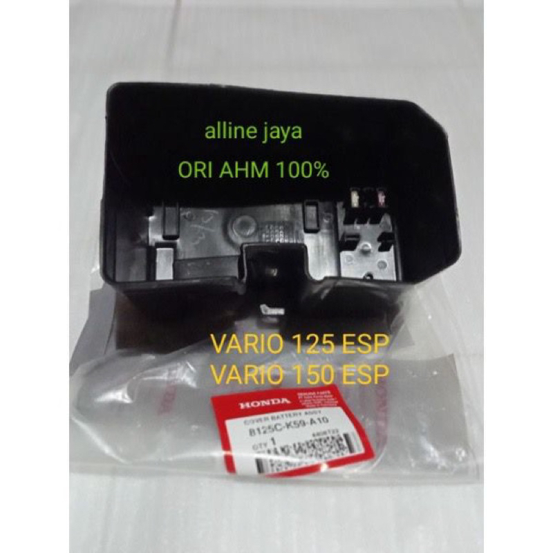 8125C K59 A10 TEMPAT AKI / COVER AKI VARIO 125/150 ESP ORI AHM