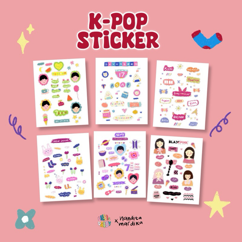 

stiker kpop batch #1