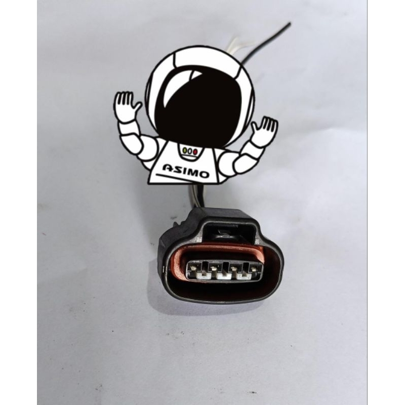 soket delco driver door lock aktuator pin 4 Original Toyota Lexus Camry Crown prado royal Reiz Takom