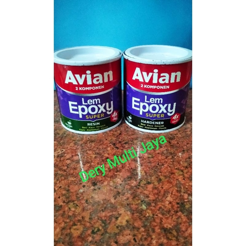 lem Epoxy avian 2komponen