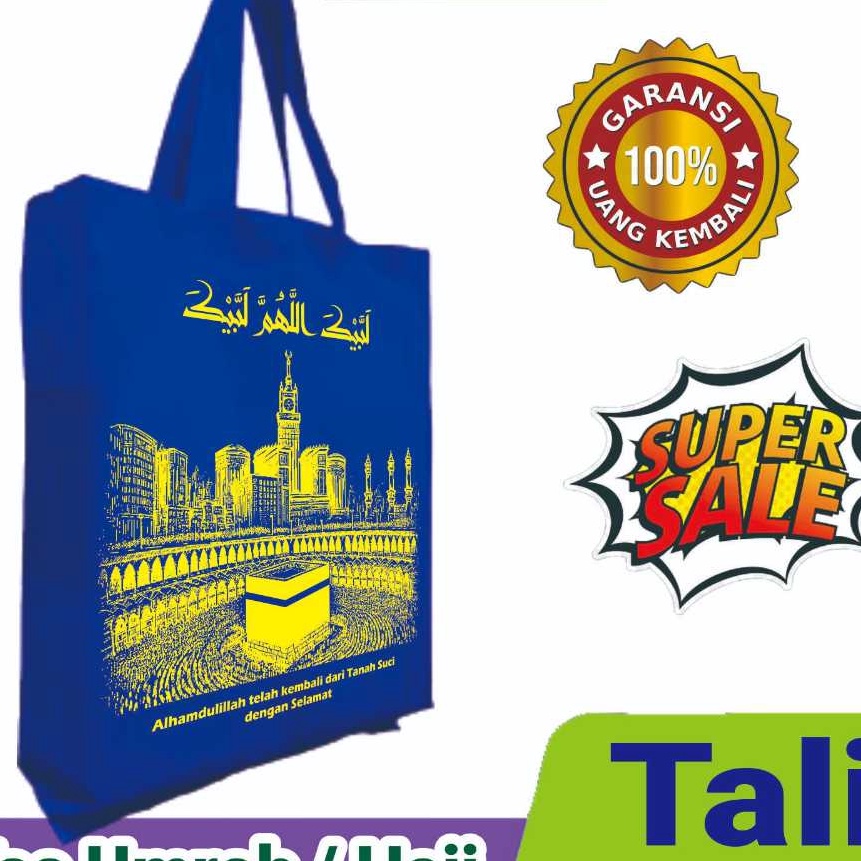 

Terlaris PROMO Tas UMROH atau HAJI T4x3x8 per 12pcs
