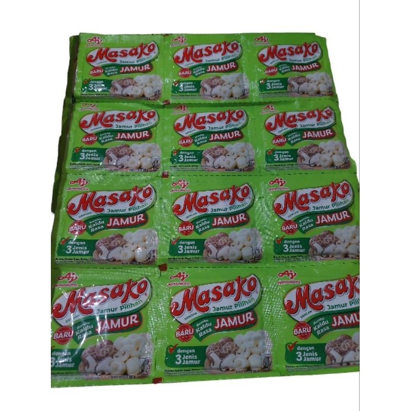 

[ 1 rtg isi 12pcs ] Masako Kaldu Jamur uk. 10gr