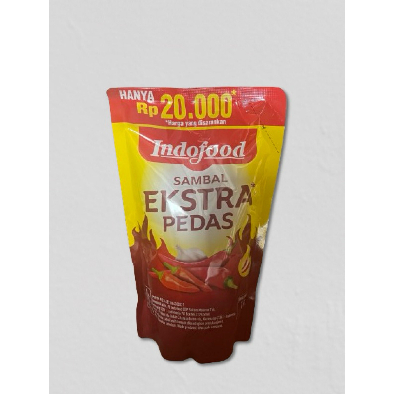 

saos ekstra pedas indofood 1kg