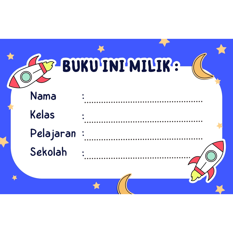 

STIKER / STIKER PRODUK / STIKER LABEL BUKU / STIKER CUSTOM DAN STIKER NAMA Panduan Lengkap Memilih Stiker HVS Label Buku yang Tepat untuk Kebutuhan Pelabelan dan Identifikasi Buku Anda (isi 50)