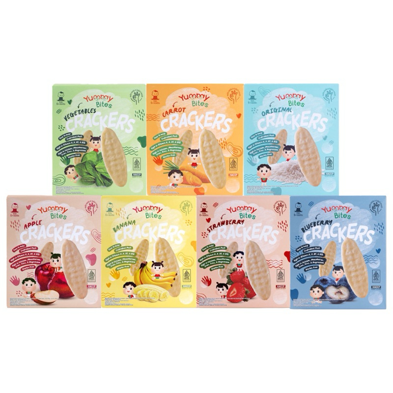 Yummy bites crackers