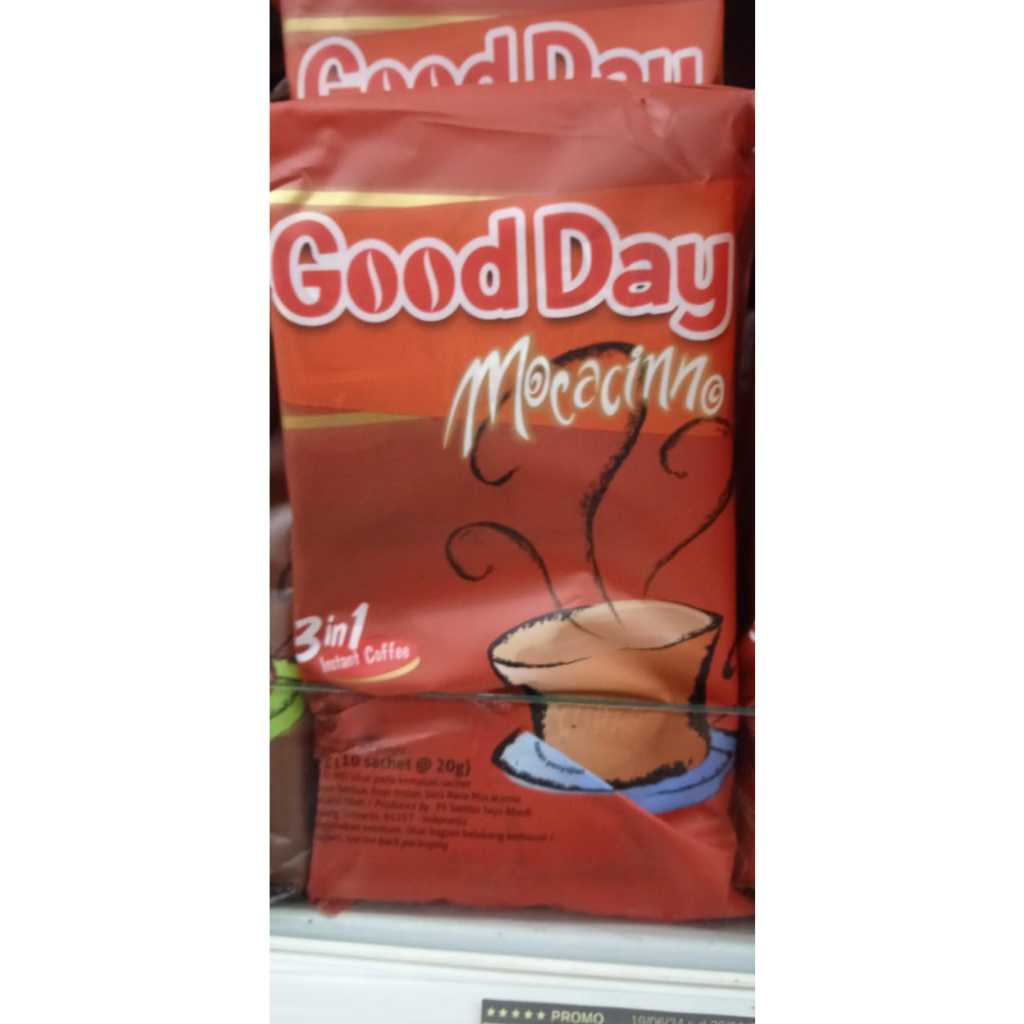 

GoodDay 3IN1 Kemasan Box Mocacinno 5x20gr