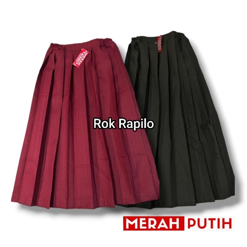 Rok Rapilo SD Merah Hati Dan Hitam Pertamile / Rapilo