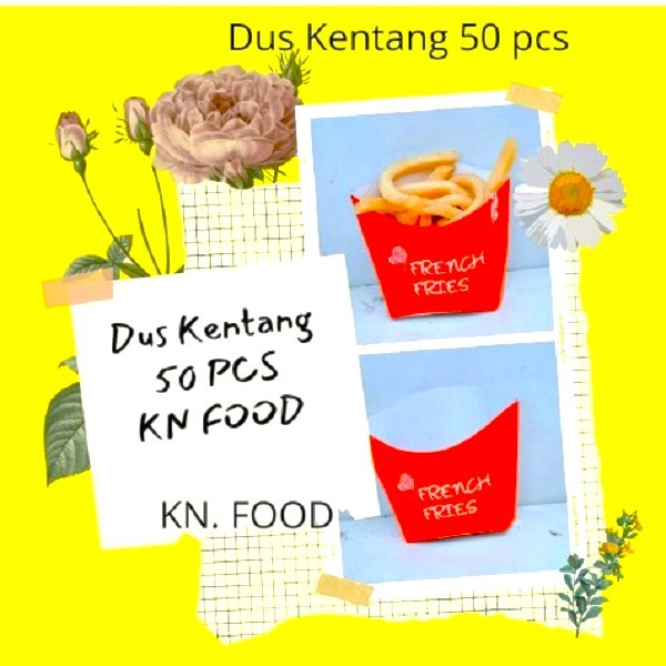 

Dus Box French Fries Kecil Dus Karton Kentang