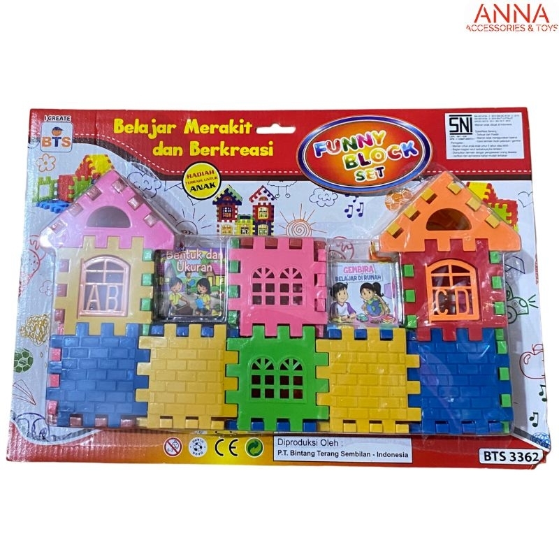Mainan Funny Block Set