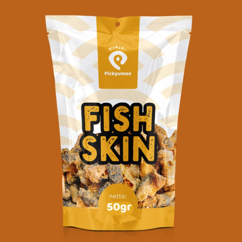 

Keripik Kulit salmon Original 50 gr | Fish Skin | Salmon skin | Cemilan bergizi
