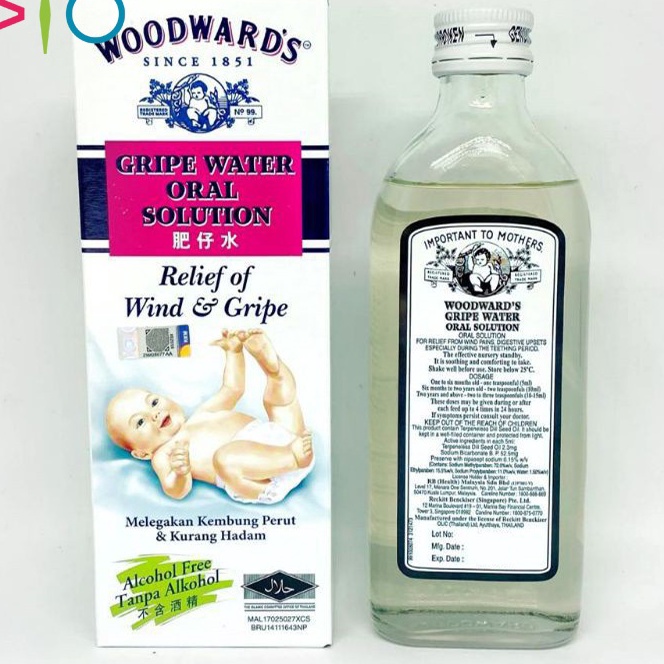 

murah Woodwards Gripe Water Woodwards Cua Cui 148ml Obat Pereda Nyeri dan Demam saat tumbuh Gigi