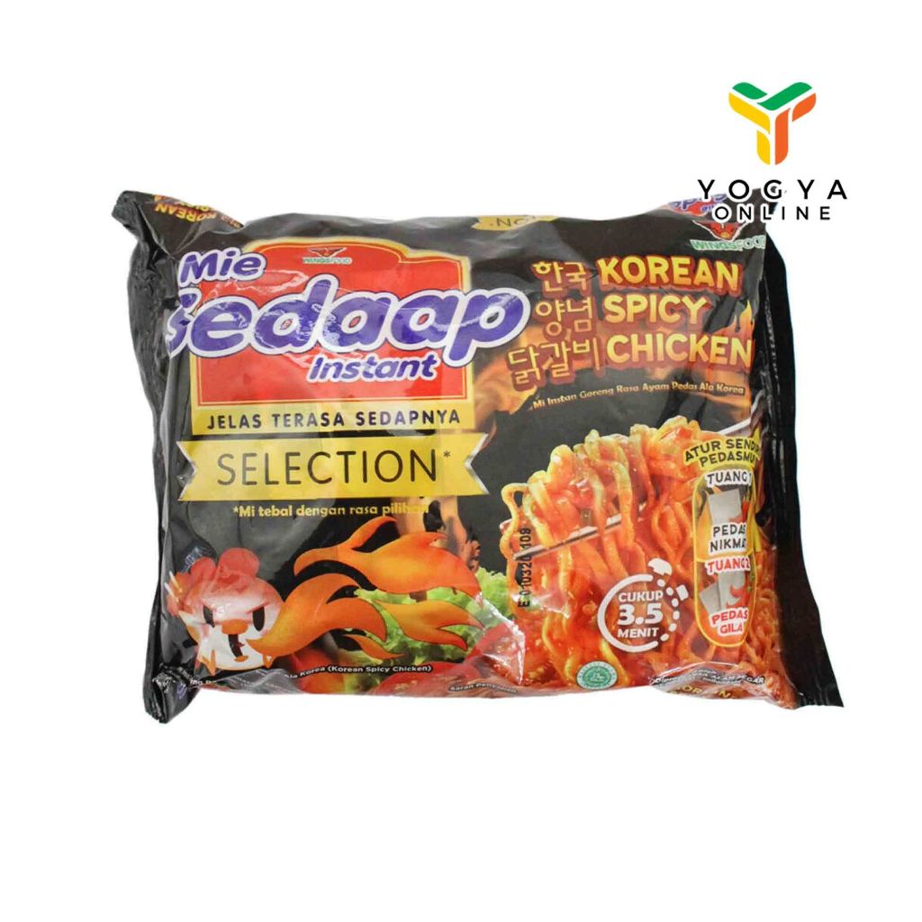 

Sedaap Mie Goreng Korean Spicy Chicken 87 G