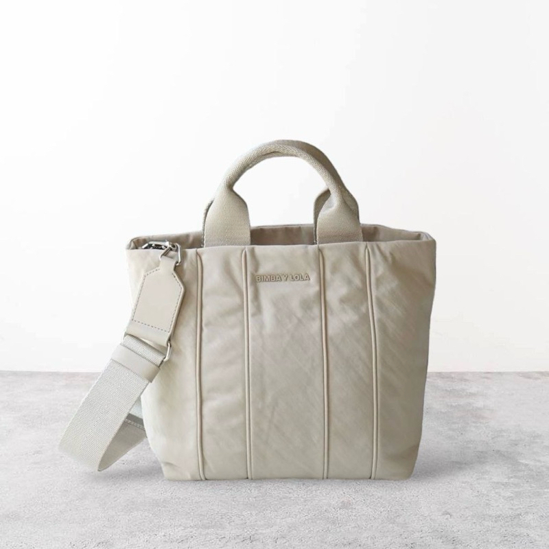 Original Bimba Y Lola BYL Small Nylon Shopper Bag