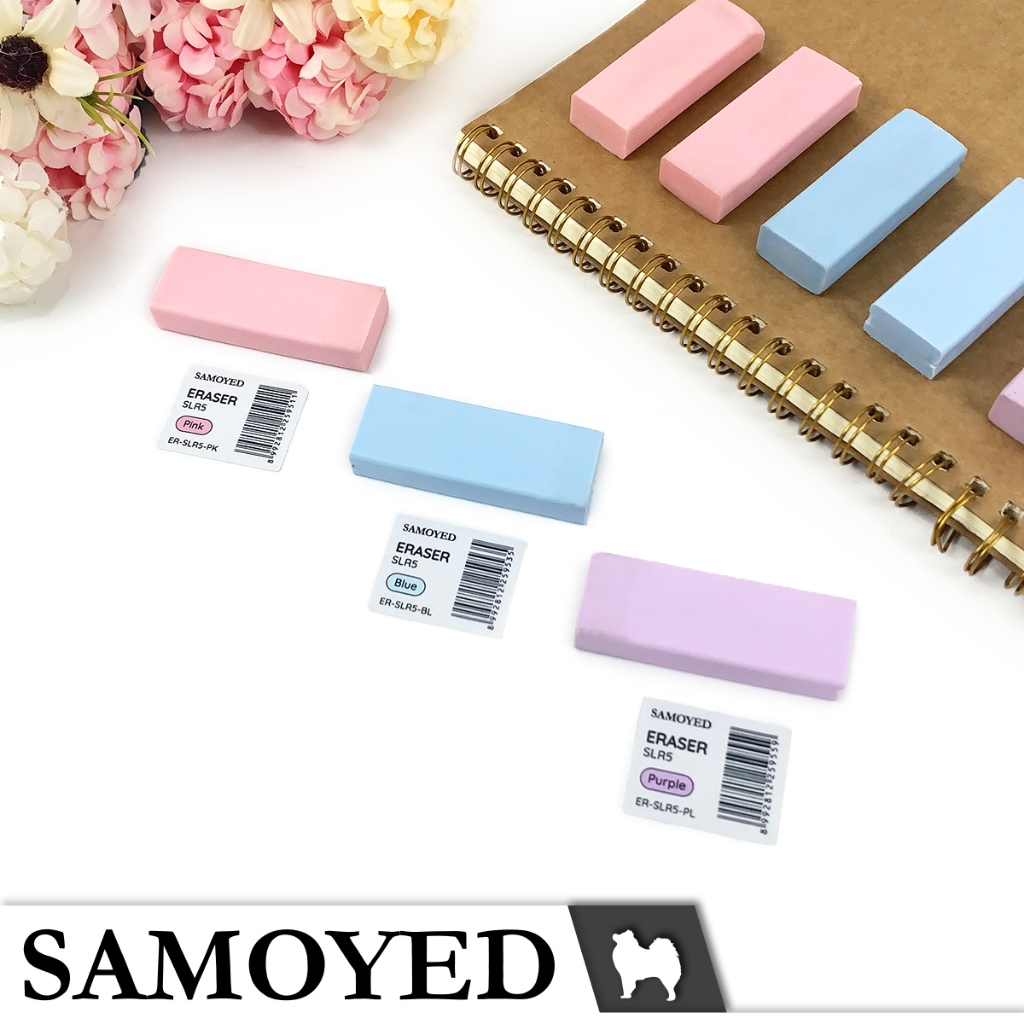 

Penghapus Pensil / Stip / Eraser Pastel Samoyed ER-SLR5