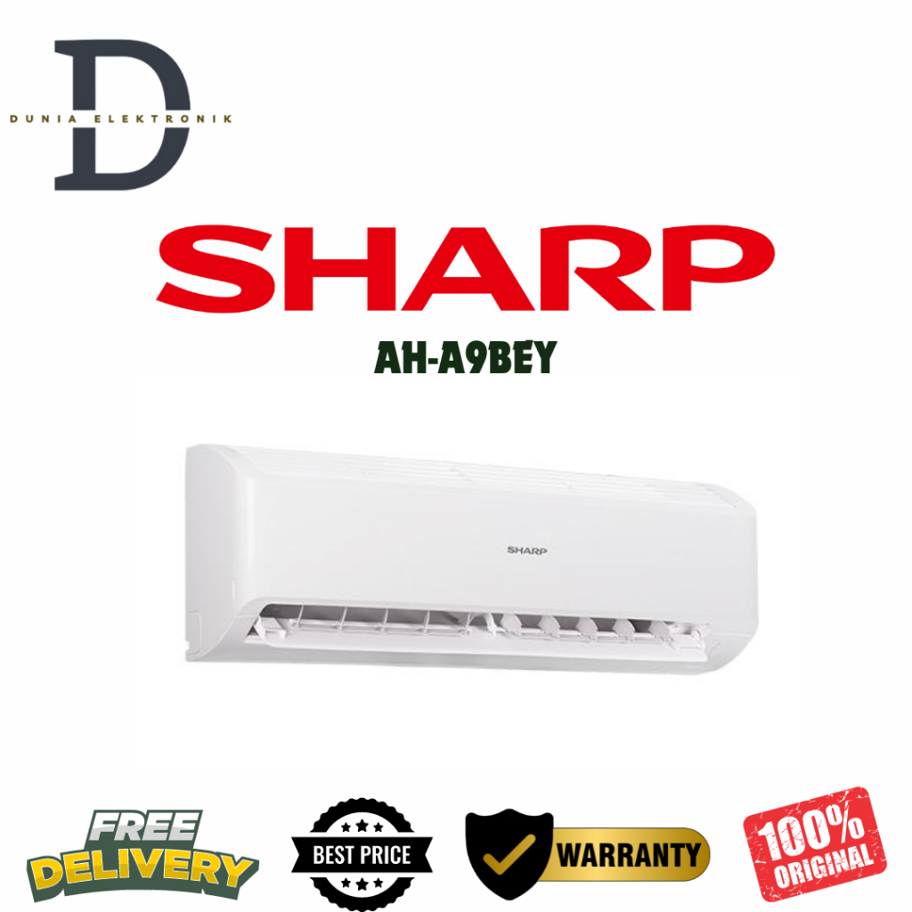 AC SHARP 1 PK - AHA09BEY - GRATIS PASANG