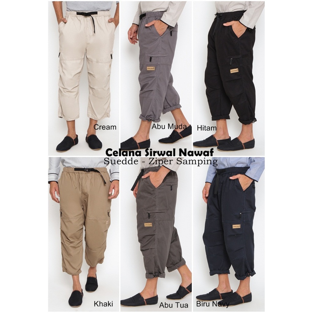 Celana Sirwal Nawaf By Zayidan | Celana Panjang Pria By Zayidan Nawaf
