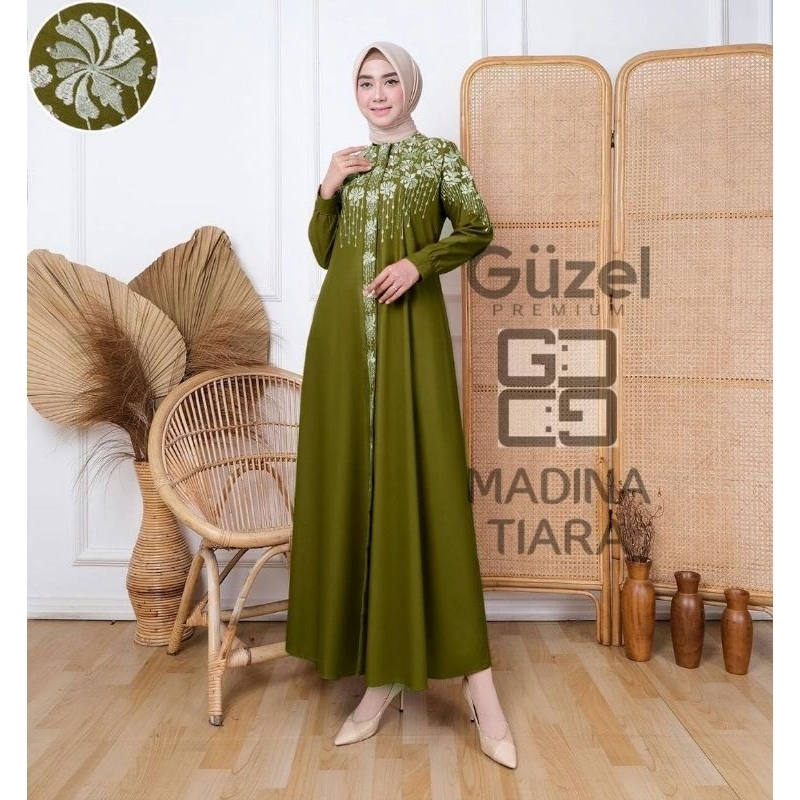 MADINA TIARA GAMIS TOYOBO BORDIR MIX PAYET MEWAH