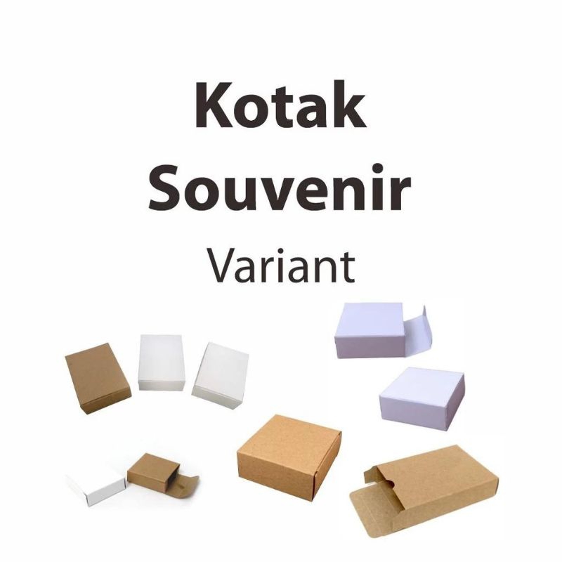 

Kotak Souvernir / Kotak Kado / Kotak kemasan / Kotak sabun/
