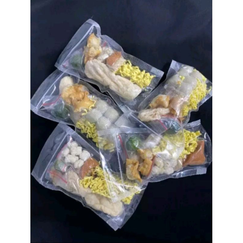 

paket hemat 12 bungkus baso aci extra mie super murah