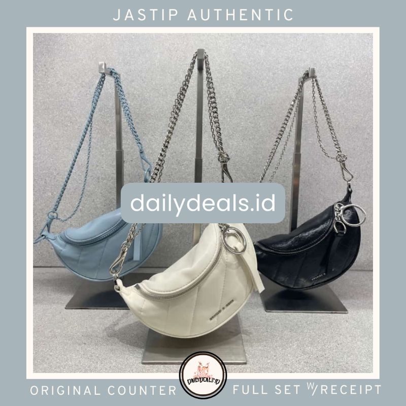 #2-80151325 Philomena Moon - Jastip CK ORIGINAL COUNTER HALF CROSSBODY BAG TAS STORE AUTHENTIC ASLI 