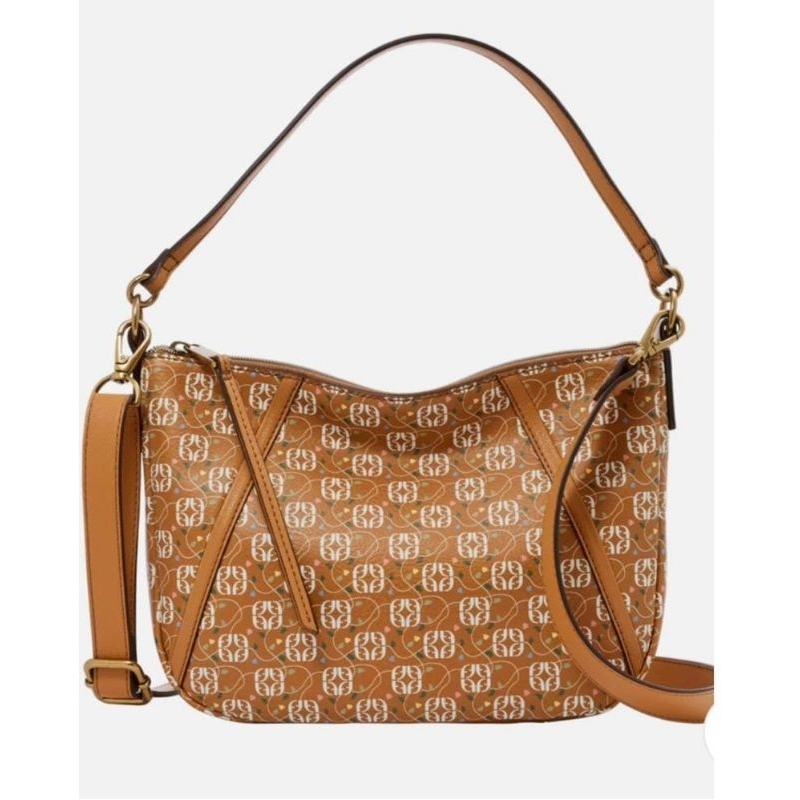 Fossil Skylar Tan Flower