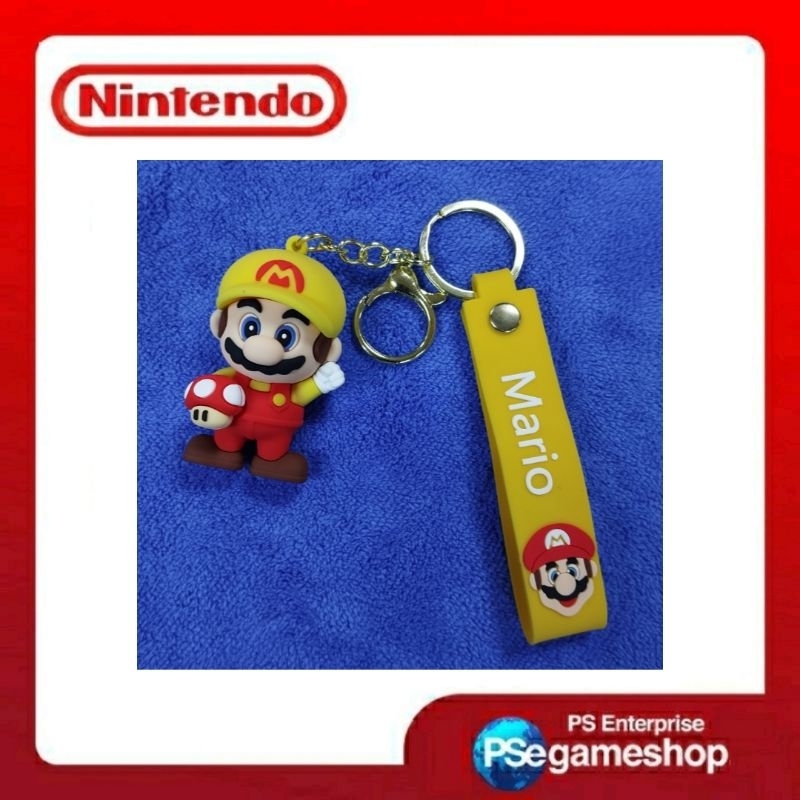 Super Mario Keychain (Yellow)