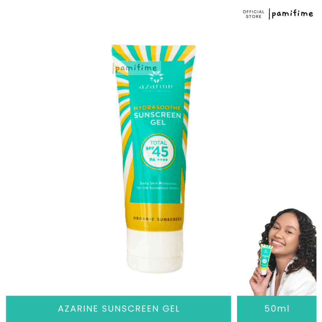 azarine Hydrasoothe Sunscreen GEL SPF45 PA++++ DAILY SKIN PROTECTOR FOR SUNSCREEN HATERS