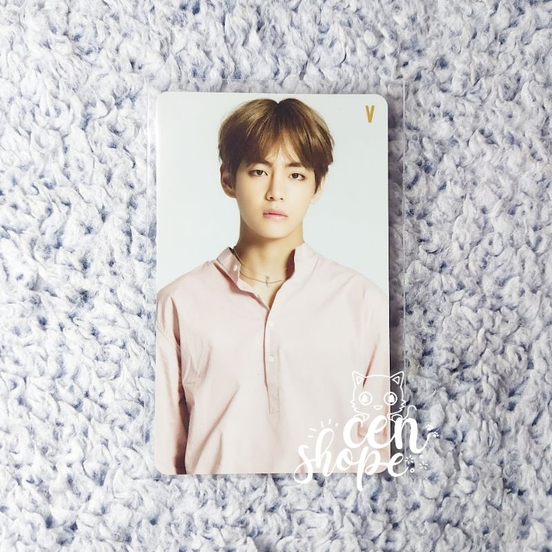 BOOKED PHOTOCARD V TAEHYUNG YOUTH JAPAN BTS JP PC