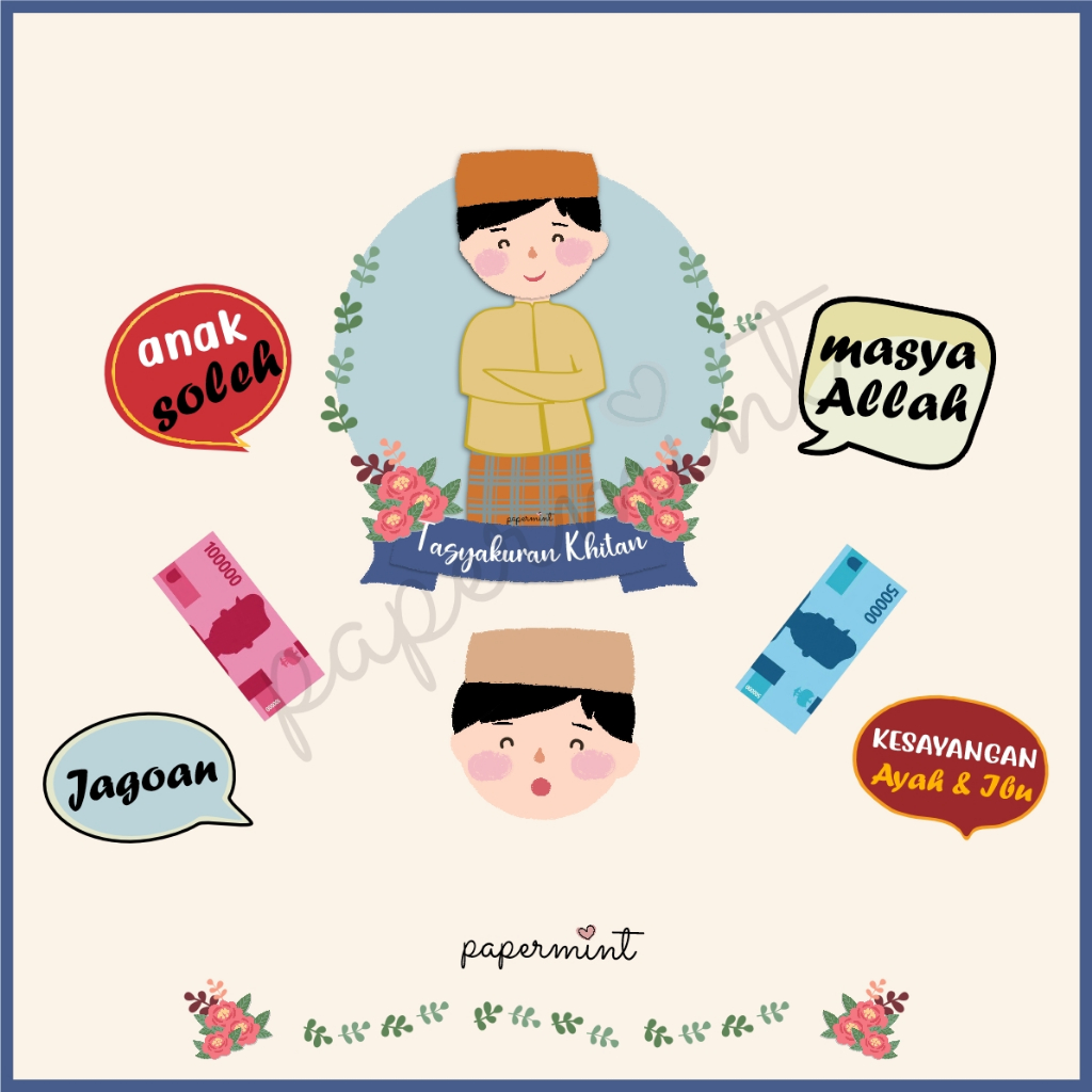 CAKE TOPPER TASYAKURAN KHITAN