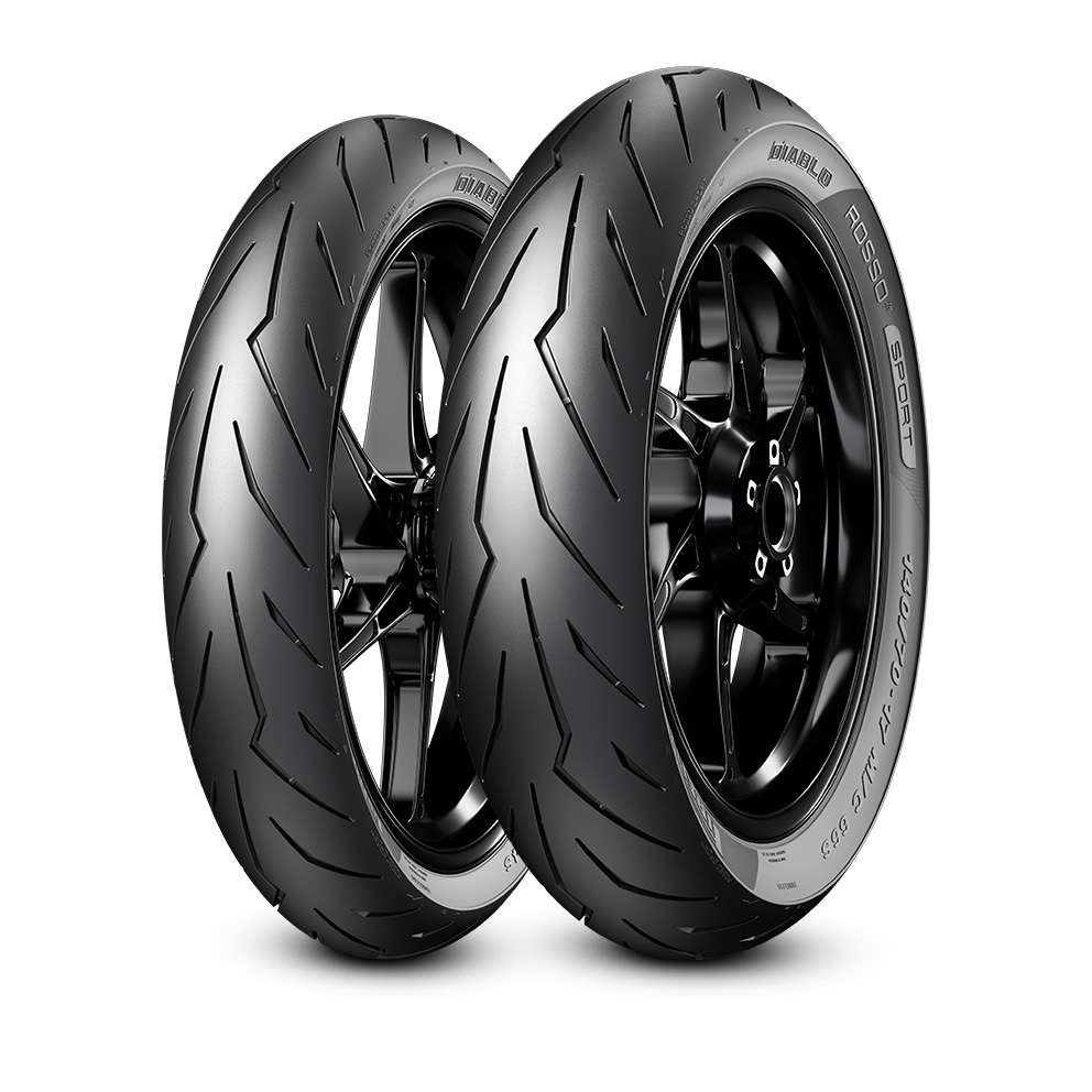 Paket Ban Pirelli Diablo Rosso Sport 110/70 & 150/60 Ring 17
