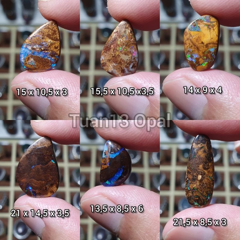 batu opal koroit boulder opal australia Natural