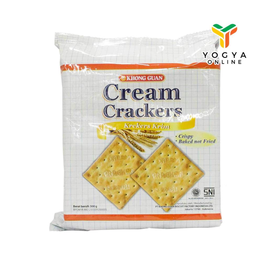 

Khong Guan Cream Crackers New 24Sx390 Gram