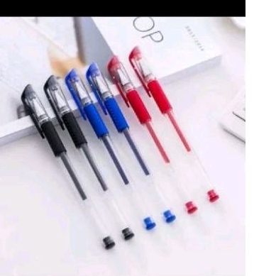 

internasional pulpen gel tinta biru ecer