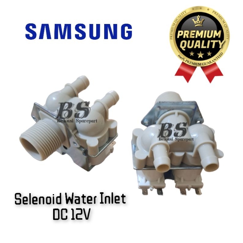 Selenoid Water Inlet Cuci 2 Inlet SAMSUNG DC 12V | Water Inlet Selenoid SAMSUNG DC 12V