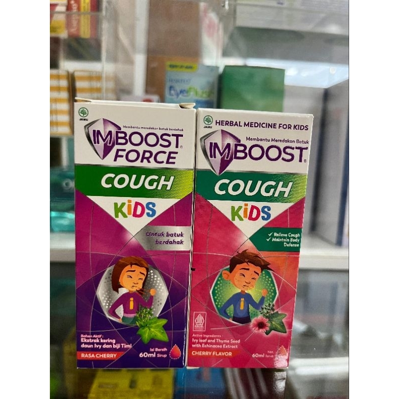 IMBOOST COUGH KIDS, IMBOOST FORCE COUGH KIDS 60ML - OBAT BATUK ANAK
