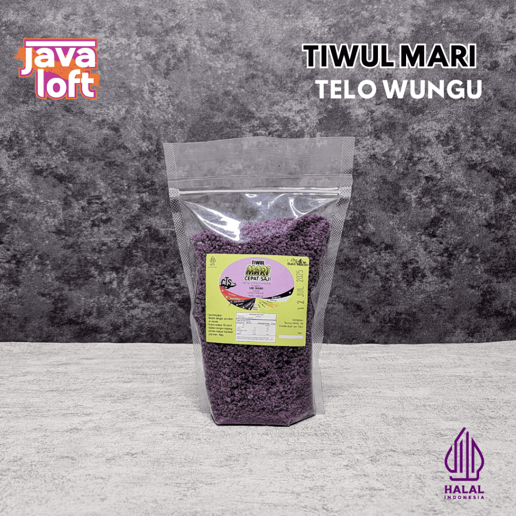 

Tiwul Mari Bukit Mbeser Makanan Pokok Nasi Tiwul Instan Varian Rasa Khas Wonosobo