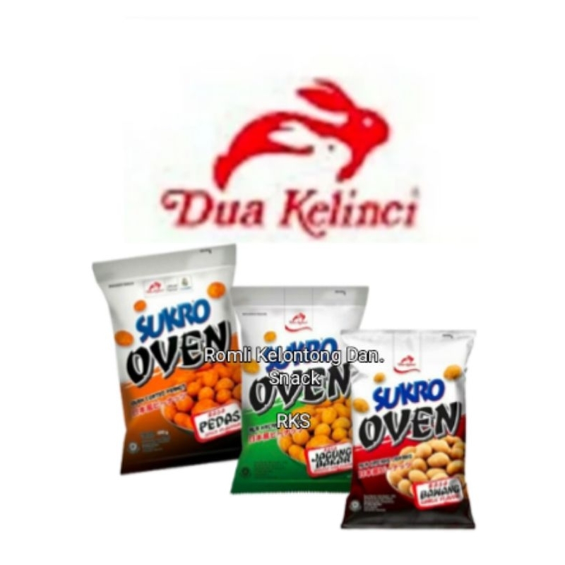 

Sukro Oven Dua Kelinci Sachet 1 Renceng isi 10 Pcs 11gr DK Semua Rasa