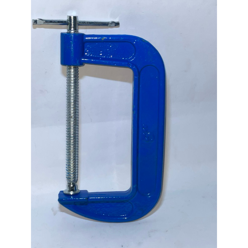 Catok klem C 5 inchi catok besi catok ragum catok paron catok meja 5 inchi kunci shock