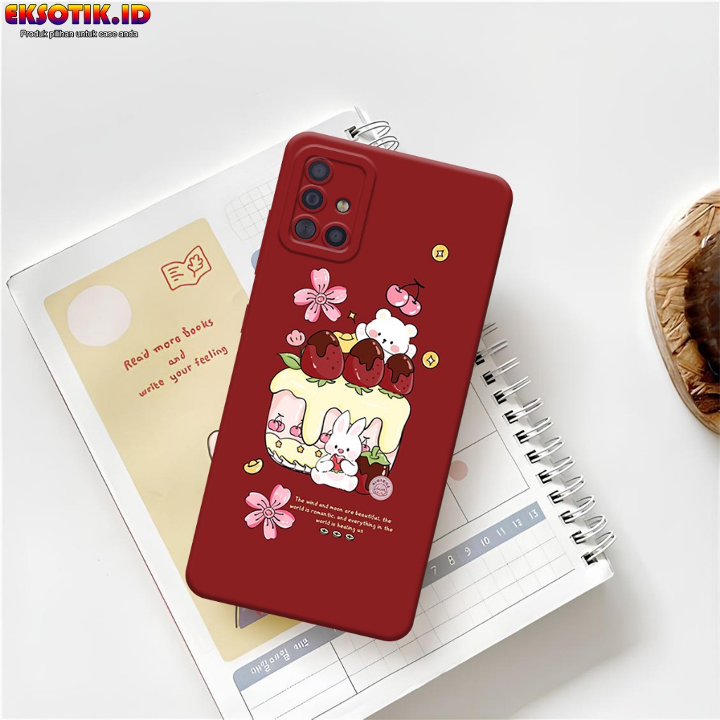 Case Samsung A51 - Casing Samsung A51 - Fashion Case Terbaru - Silikon Samsung A51 - Motif Keren Dan