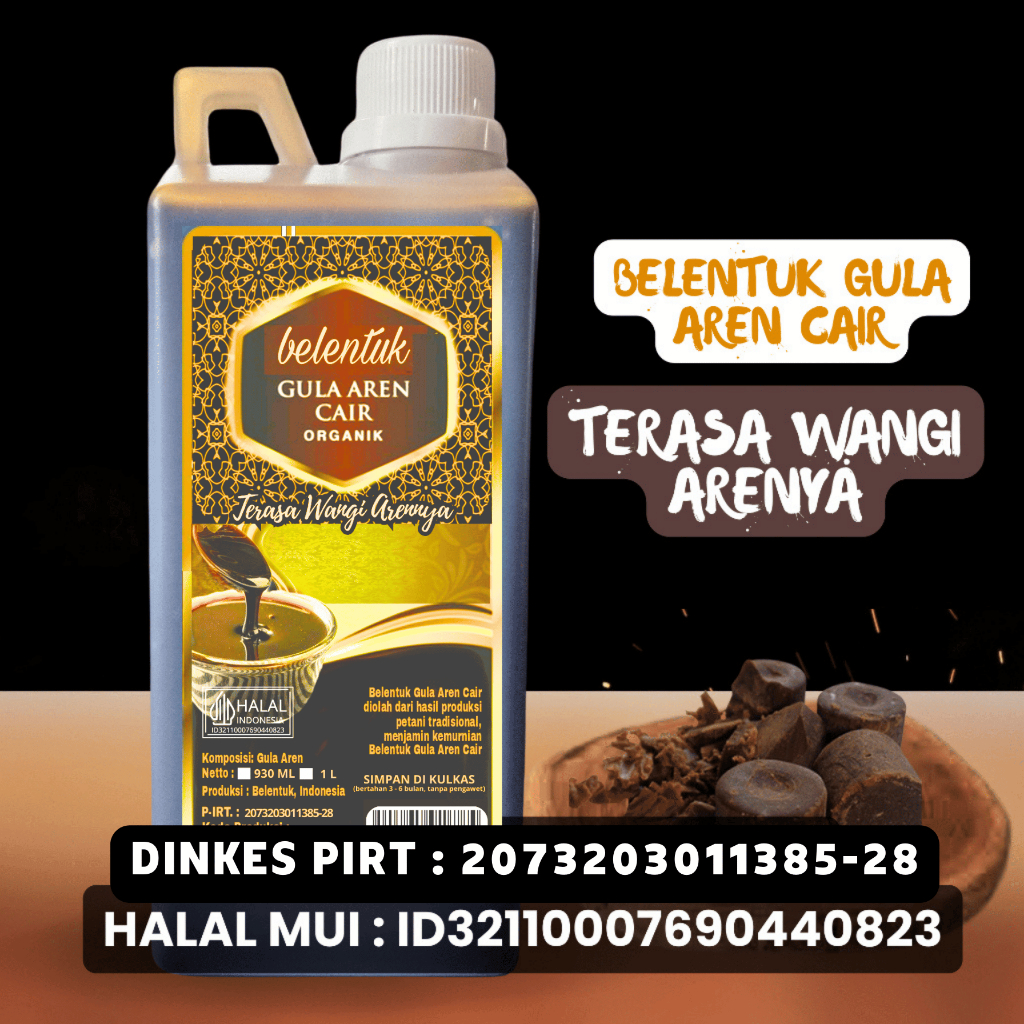 

Gula Aren Cair Premium 1liter